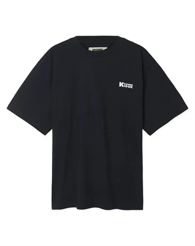 Woodbird - WBBaine Shop T-shirt - Dark Navy